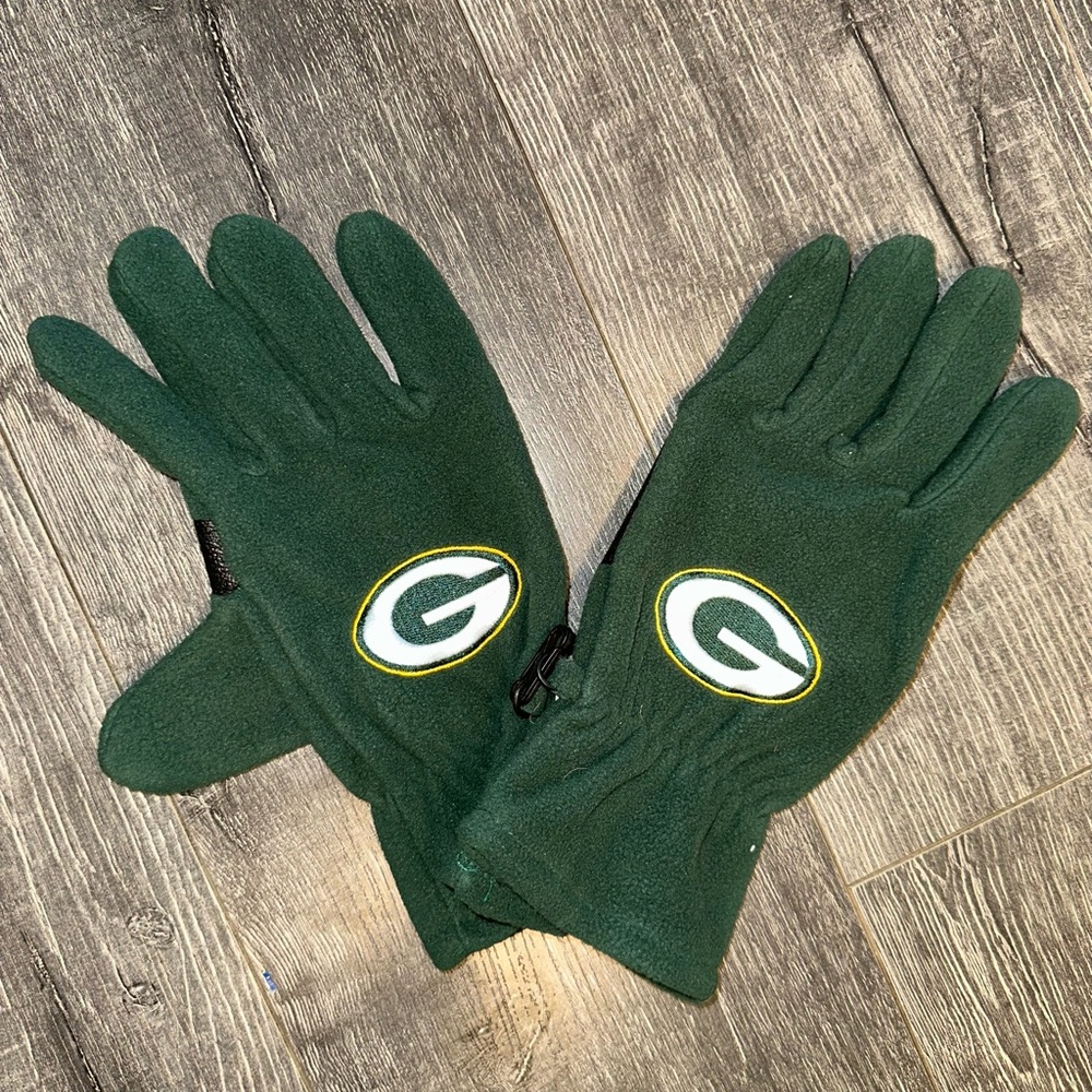 NFL Green Bay Men’s Fleece Gloves